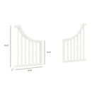 Liberty 4-in-1 Toddler Bed Conversion Kit - Natural Walnut