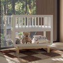 Convertible Bassinet and Toy Box - Frosted Oat