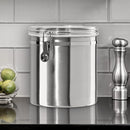 Jumbo Stainless Steel Kitchen Canister - Stainless Steel