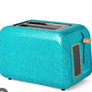 Teal Speckle 2-Slice Toaster