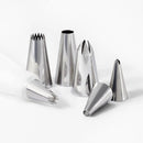 10pc Cake Decorating Set Clear