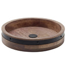 2-in-1 Tiered Lazy Susan - Brown