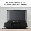 Cordless Robotic Vacuum and Mop - Carbon Steel