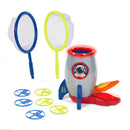 Rocket Disc Launcher with Pedal Flying Disc