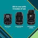 360 DLX Rotating All-in-One Convertible Car Seat - Sand Bucket