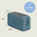 4-Slice Slim Toaster - Surf