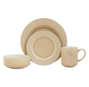 16pc Stoneware Kappa Dinnerware Set - Light Brown