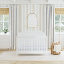 Chloe Regency 4-in-1 Convertible Crib - White