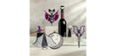 Oven Mitt and Moon Trivet Kitchen Set - Black/Gray