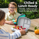 Kids Leak-Proof Lunch Box - Gray