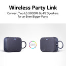 LG XBOOM Go P2 Double Pack Portable Wireless Bluetooth Speaker With Microphone - Black