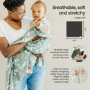 Large Premium Knit Baby Swaddle Receiving Blanket