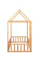 Montessori House Bed With Rails
