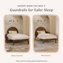 Twin/Full Bed Guardrail - Honey