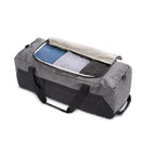 Waterproof Travel Duffel Bag - Mercury/Black
