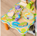 Wooden Jungle Activity Table for Toddlers