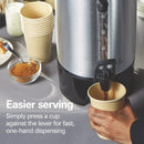 45-Cup Coffee Urn and Hot Beverage Dispenser - Stainless Steel