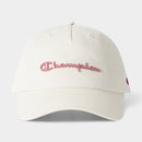 Adult Script Twill Baseball Hat - Cream