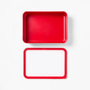 Large Cookie Food Storage Container - Red