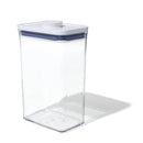 POP 2.7qt Plastic Rectangle Airtight Food Storage Container - White