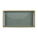 Football Serving Platter - Sage/Gold