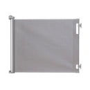 Perma Child Safety 71 In. Wide X 33 In. Tall Gray Retractable Baby Gate