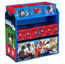 Delta Children Mickey Mouse 6 Bin Toy Organizer