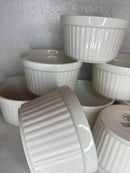 8pc Ramekins  - White