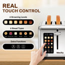 2-Slice Touchscreen Toaster - Silver