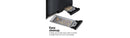 4 Slice Toaster 24217: Black Double Toaster, 1300W, Multifunction, Spot Clean, Plastic, 1-Year Warranty