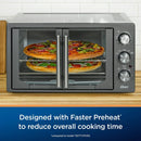 Extra-Large French Door Air Fry Countertop Toaster Oven