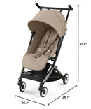 Libelle 2 Stroller - Taupe/Almond Beige
