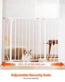 Adjustable Baby Gate - White