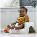 Floor Seat LITE with Cushioned Seat & Safety Strap - Cool Grey