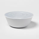 16pc Plastic Dishware Set - Gray