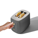 Beautiful 2-Slice Toaster With Touch-Activated Display, Oyster Gray
