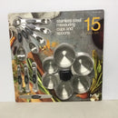 Stainless Steel Magnetic Measuring Cups and Spoons Set