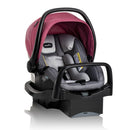 Pivot Modular Travel System with LiteMax Infant Car Seat with Anti-Rebound Bar - Dusty Rose