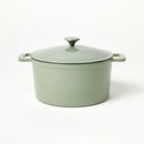 7.5qt Enamel Dutch Oven - Sage Green