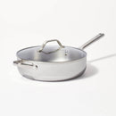 5qt Stainless Steel Sauté Pan - Silver