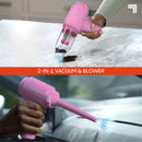 Cordless Handheld Vacuum and Blower Pink