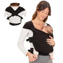 Bliss 2-in-1 Hybrid Baby Carrier & Wrap - Black