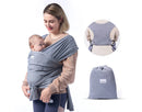 Adjustable Baby Wrap Carrier - Black