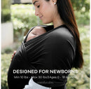 Baby Wrap Carrier - Black