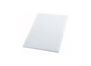 Cutting Board, Rectangular, 12" x 18" x 1/2", White