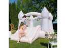Bounceland Castle Inflatable Bounce House - Cotton Candy Pink