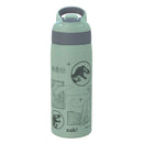 Stainless Steel Double Wall Vacuum Water Bottle - Green