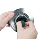 Silicone Sink Strainer with Stopper - Black