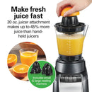 3 in 1 Blend & Juice Glass 5-Speed Blender System Black 53524: Juicer, Smoothie Maker, Dishwasher Safe