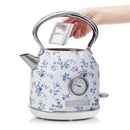 1.7L Dome Kettle Rose: 3000W Electric